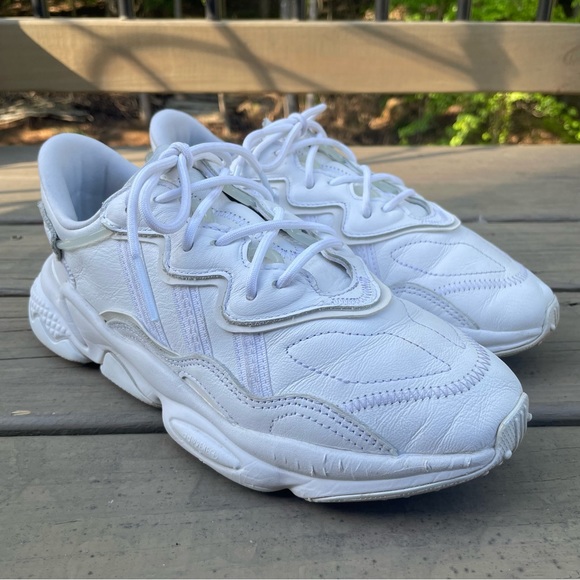 adidas Ozweego Triple White shoes size 7 - Picture 5 of 16